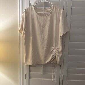 Elegant cream blouse